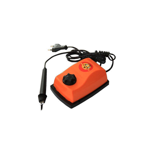 Прибор для выжигания Узор 1 с гильошированием (для выжигания по дереву и ткани)оранж