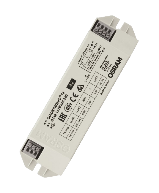 QTZ8 1X18/220-240  150x40x28mm - ЭПРА для люминесцентной лампы Т8 OSRAM