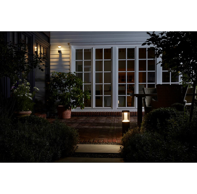 12W/RGBW+2000-6500K (=60W) Столбик 90см  Светодиодный садово-парковый светильник с управлением по BlueTooth - LEDVANCE SMART+ Modern Lantern 90cm Multicolor