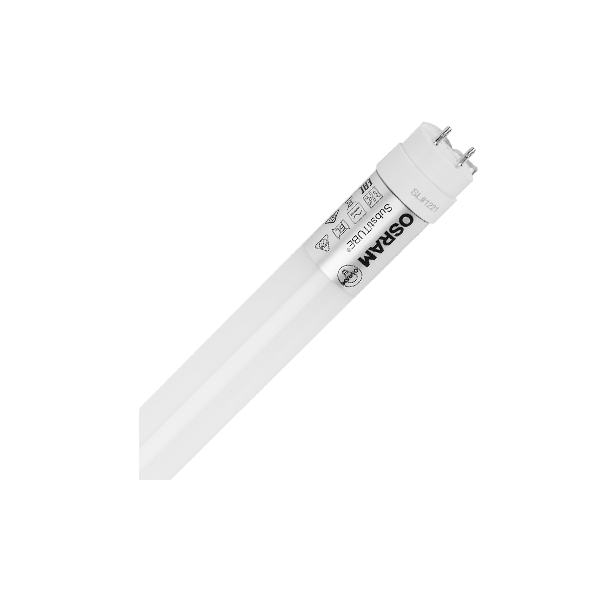 18SW/4000K(=36W) 1.2m 230V G13  Ra70 (2-х стороннее подключение) - Светодиодная лампа Т8 OSRAM