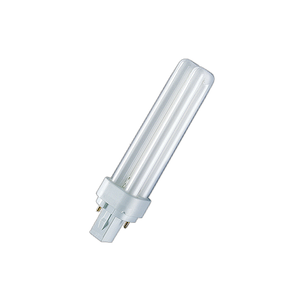 DULUX D 13W/4000K      G24d-1 (холодный белый 4000К) - КЛЛ лампа OSRAM