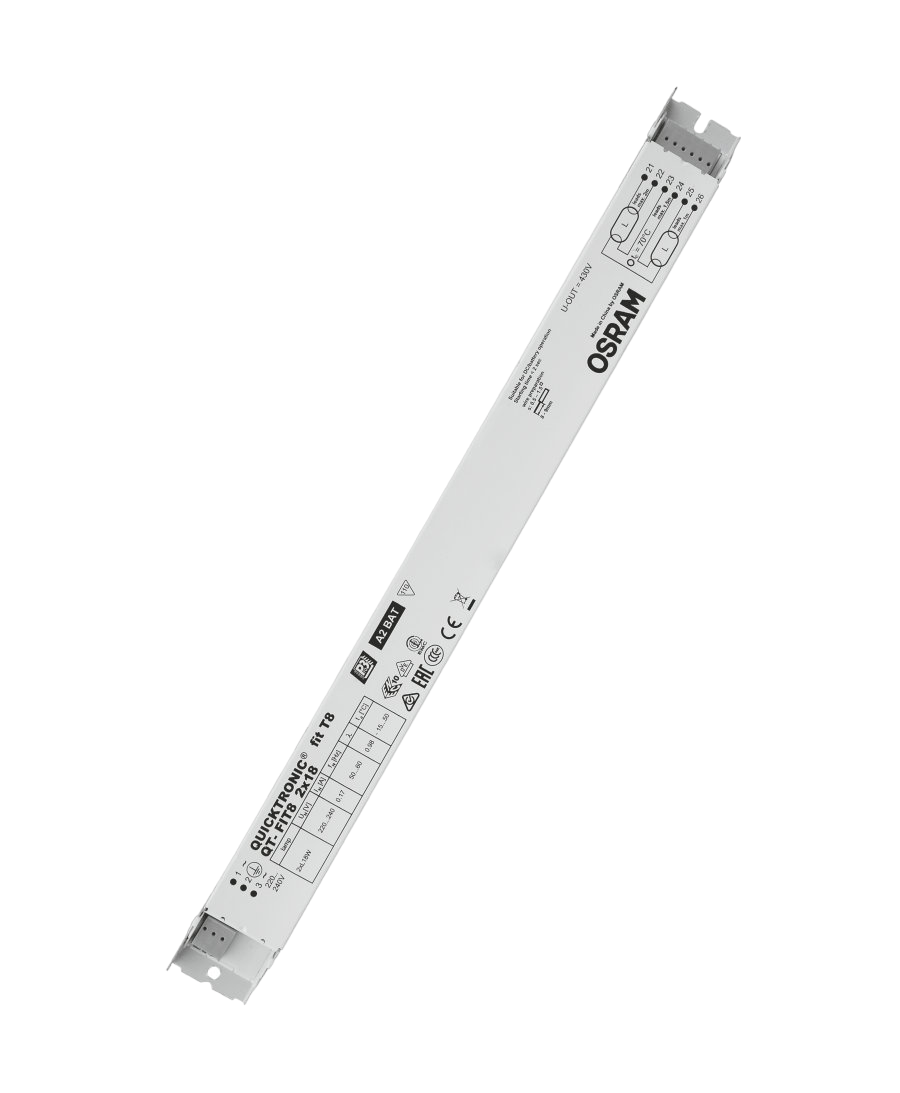 QT-FIT8 2X18/198-264V  360x30x28mm - ЭПРА для люминесцентной лампы Т8 OSRAM