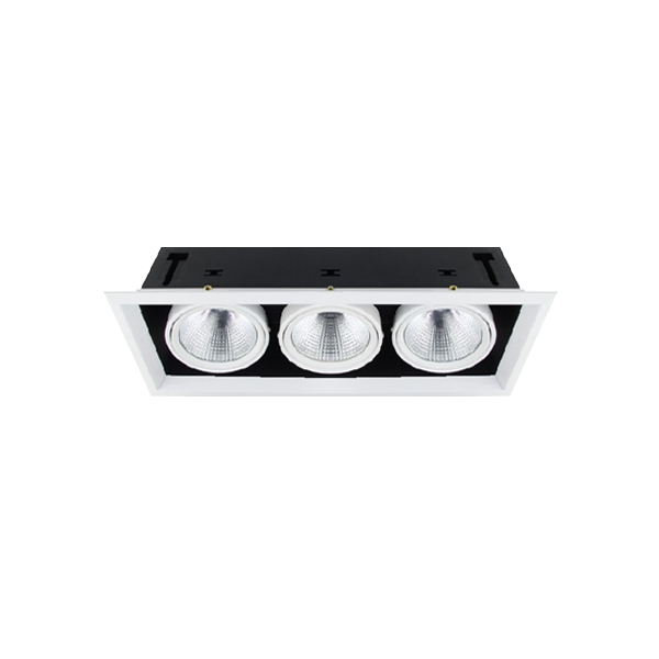 3x30W/4000K | 7200Lm / Белый / FL-LED Grille-111-3 | - Светодиодный карданный светильник FOTON LIGHTING