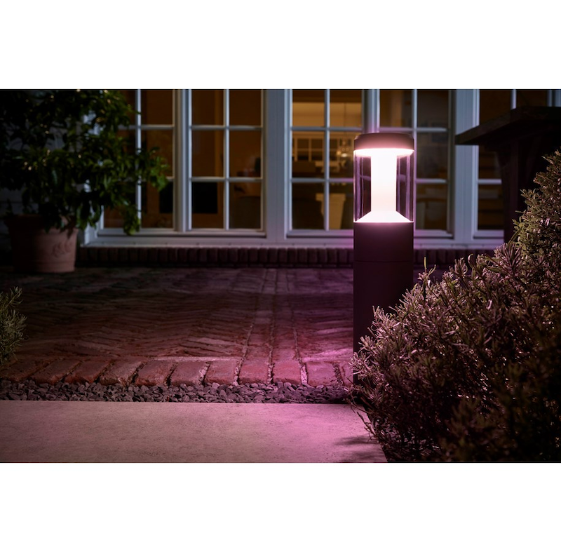 12W/RGBW+2000-6500K (=60W) Столбик 50см  Светодиодный садово-парковый светильник с управлением по BlueTooth - LEDVANCE SMART+ Modern Lantern 50cm Multicolor 