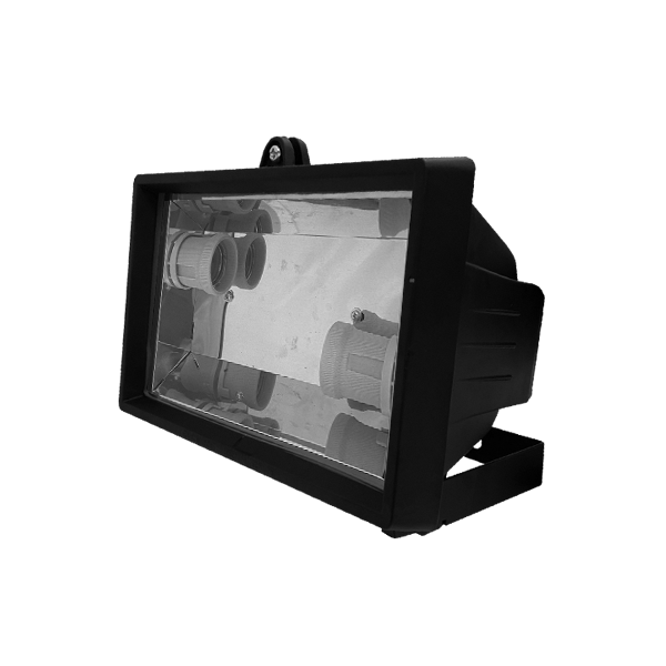 FL-2016-1 2xE27/60W MAX - Чёрный прожектор под 2 лампы Е27 FOTON LIGHTING