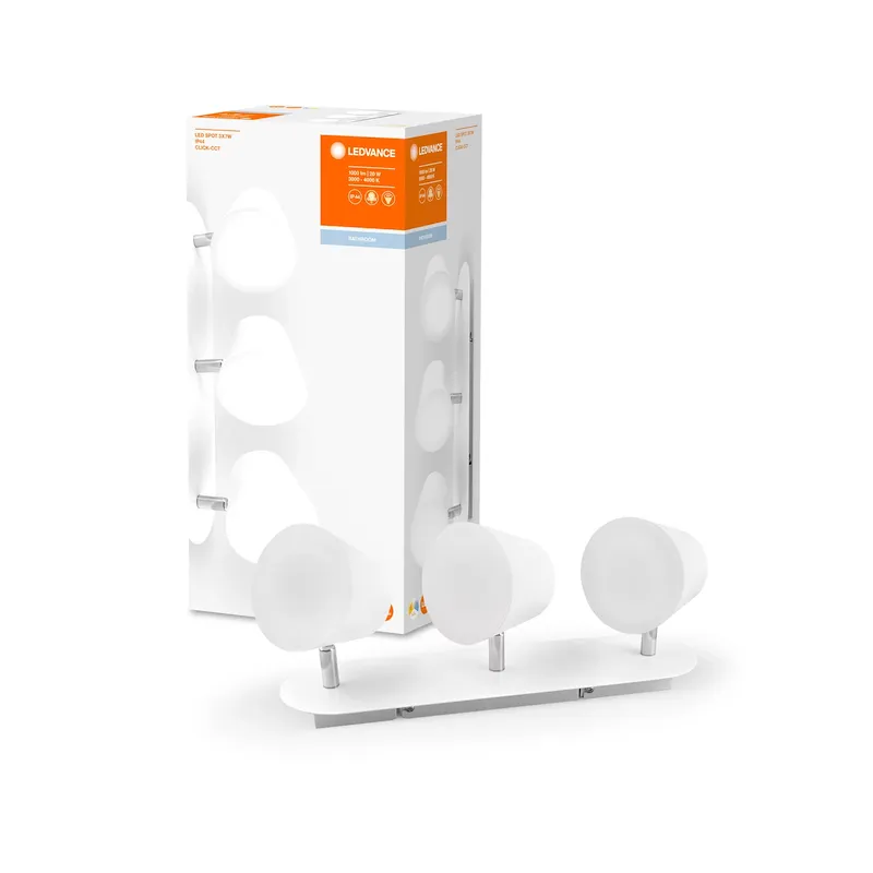 3X7W/930-940 IP44  (LED SPOT CLICK-CCT) - Светодиодный настенно-потолочный светильник для ванной комнаты LEDVANCE