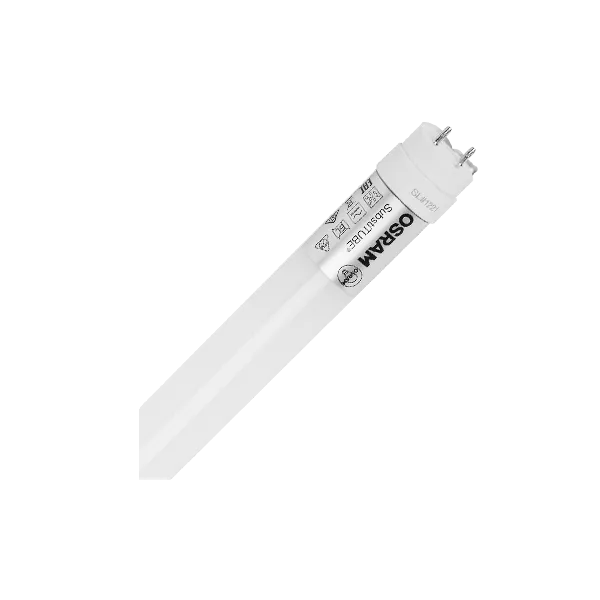 18SW/4000K(=36W) 1.2m 230V G13  Ra70 (2-х стороннее подключение) - Светодиодная лампа Т8 OSRAM