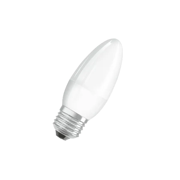 6.5W/3000K(=60W) E27  220-240V FR 550lm  6000h - Светодиодная лампа свеча RADIUM RL- B60