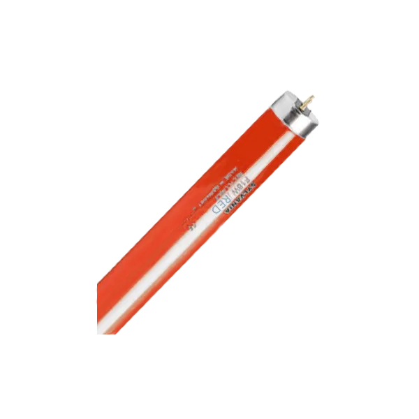 F 36W/RED  G13 70Lm  d26x1200mm (красная) - цветная люминесцентная лампа T8 SYLVANIA
