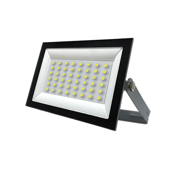 50W/ЗЕЛЁНЫЙ IP65 - Светодиодный цветной прожектор FL-LED Light-PAD Grey FOTON LIGHTING