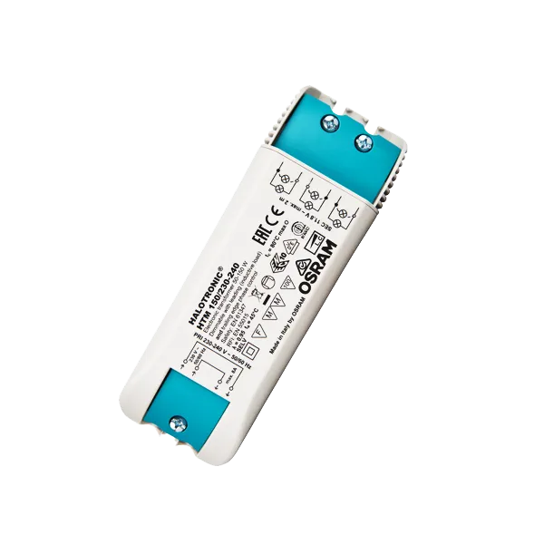 HTM 150W/12V 153x54x36mm - трансформатор электронный для низковольтных ламп OSRAM