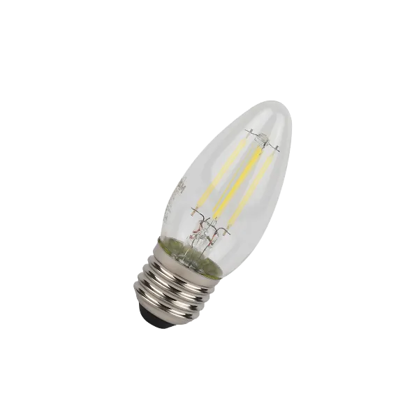 5W/2700K (=60W) E27 230V  LED STAR 5Y FILAMENT прозрачная - Светодиодная лампа Свеча OSRAM
