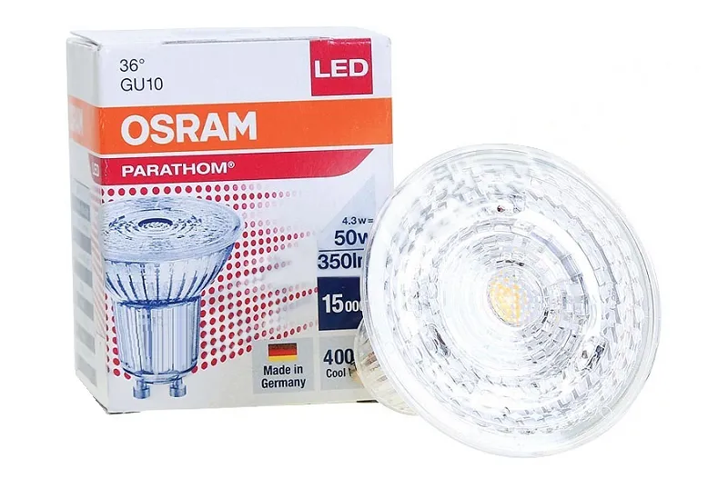 4.3W/840 (=50W) 36° GU10 PARATHOM - Светодиодная лампа OSRAM