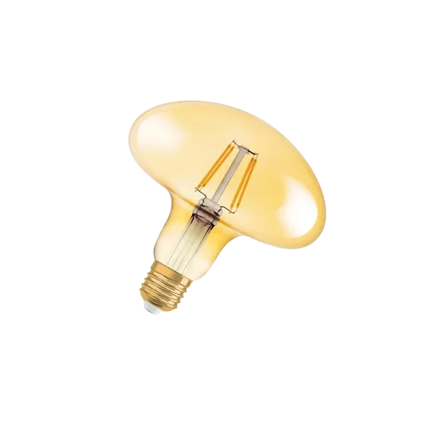 4.5W/2400K (=40W) E27  MUSHROOM/FILAMENT/GOLD  120x122мм - Светодиодная филаментная лампа Гриб OSRAM Vintage 1906 LED