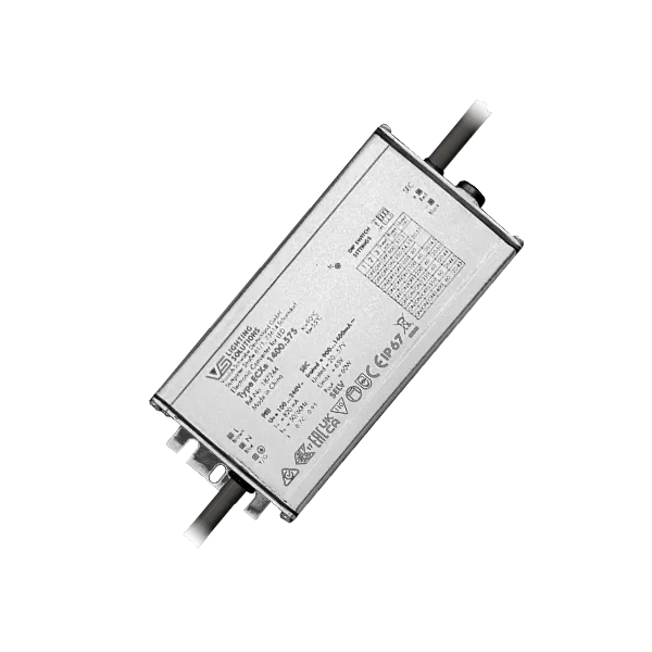 VS ECXe 1400.575    900-1400mA   20 - 57V/60W  с проводами  IP67  DIP-перкл  140х64х32мм - драйвер для светодиодов Vossloh-Schwabe