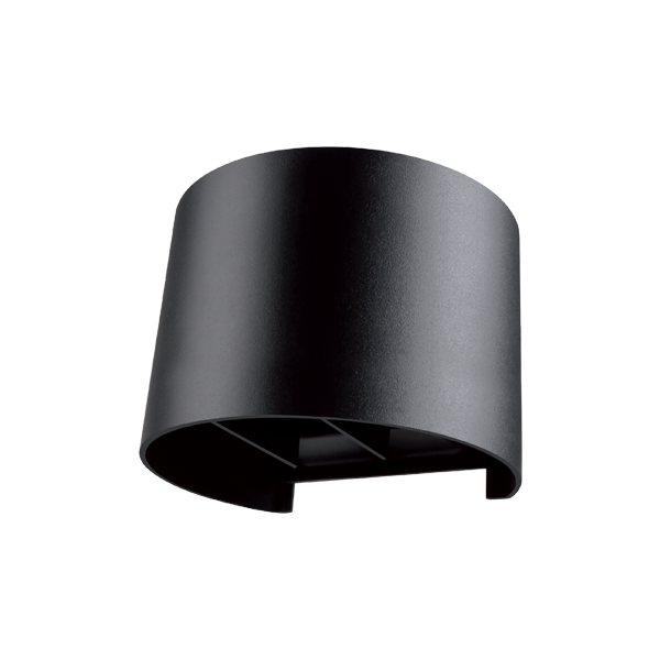 2x5W/3000+4000+6000K  d=140mm IP65 2x500Lm Чёрный - Светодиодный настенный светильник FL-LED WallBarrel FOTON LIGHTING