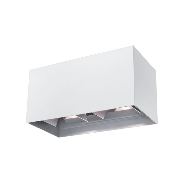 4x3W/3000+4000+6000K  IP65 4x300Lm Белый - Светодиодный настенный светильник FL-LED WallBeam-H FOTON LIGHTING