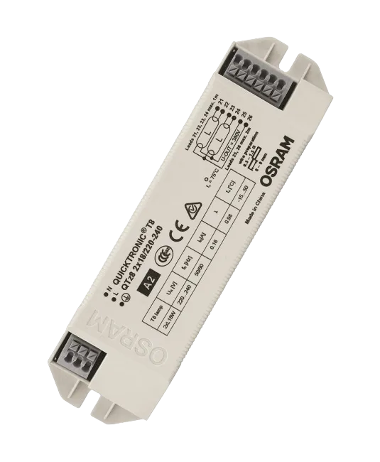 QTZ8 2X18/220-240  150x40x28mm - ЭПРА для люминесцентной лампы Т8 OSRAM