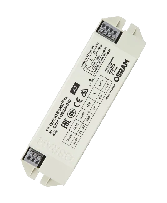 QTZ8 1X36/220-240  150x40x28mm - ЭПРА для люминесцентной лампы Т8 OSRAM